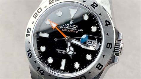 is rolex explorer ii hard to get|rolex explorer 2 226570 review.